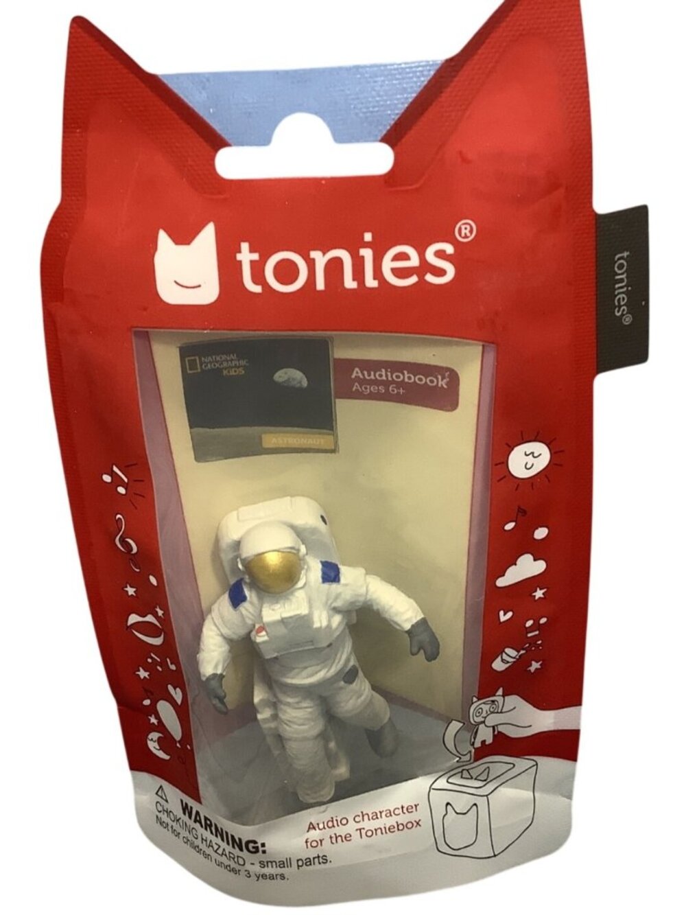 Tonies National Geographic Kids Astronaut Audio Character Figure Toniebox  6+